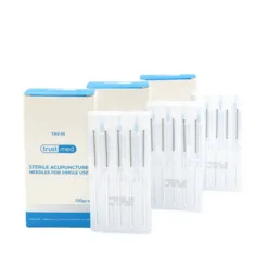 Kim châm cứu thép dạng vỉ Trustmed các số, 10 cái/vỉ