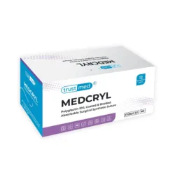 Chỉ phẫu thuật tự tiêu MedCryl - Polyglactin 910 số 6/0