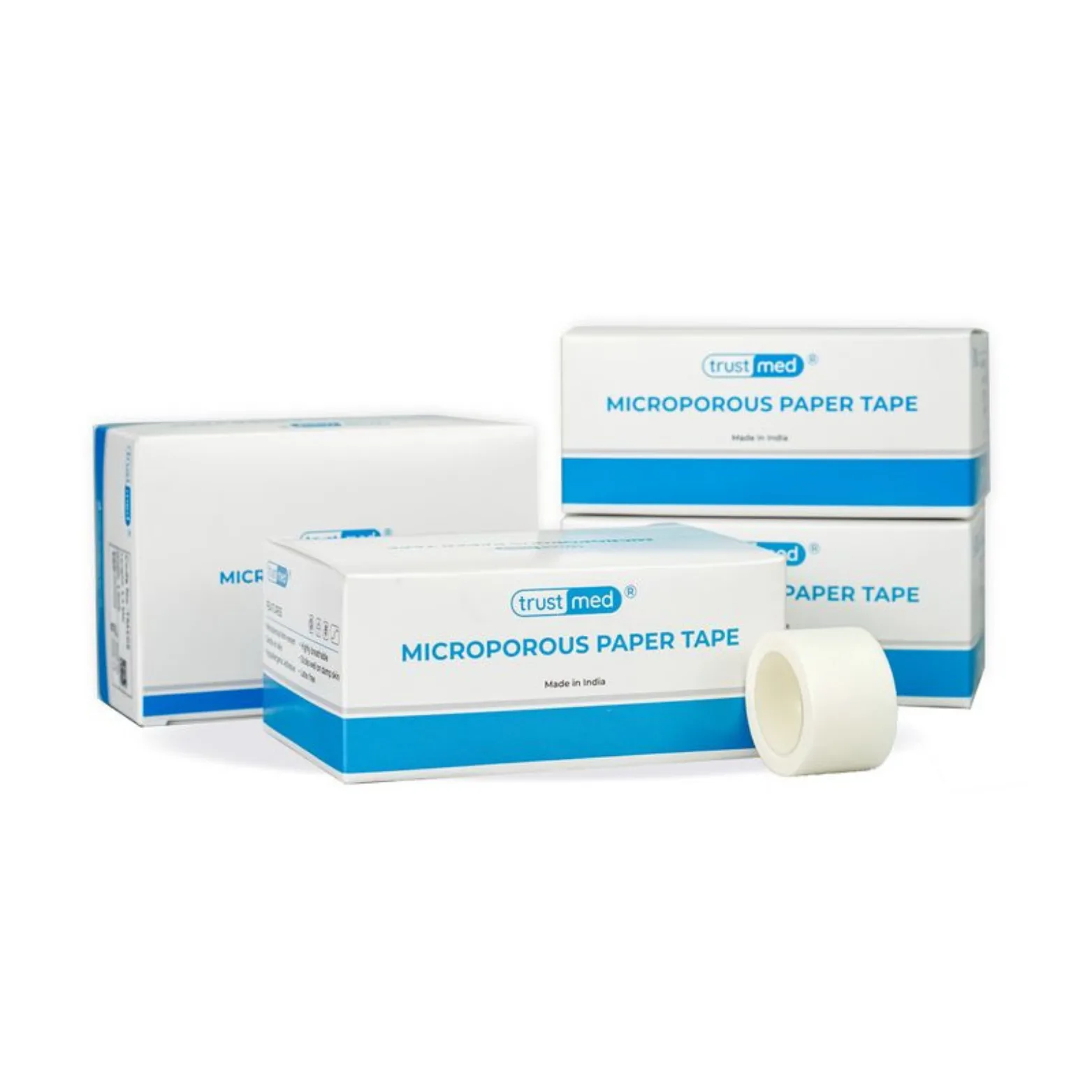 Băng dính giấy Trustmed 1,25cm x 5,5m hộp 24 cuộn