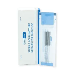 Kim châm cứu thép dạng gói Trustmed các số, 10 cái/gói