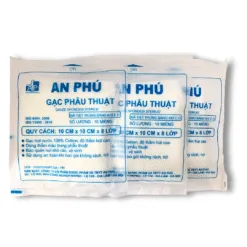 Gạc phẫu thuật 8 Lớp (KT 10CM*10CM) Túi Nilon