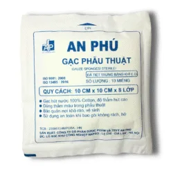 Gạc phẫu thuật 8 Lớp (KT 10CM*10CM) Túi Blister