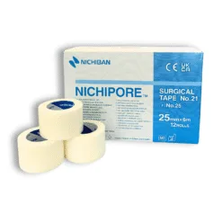 Băng dính lụa Nichipore 2,5cm x6m